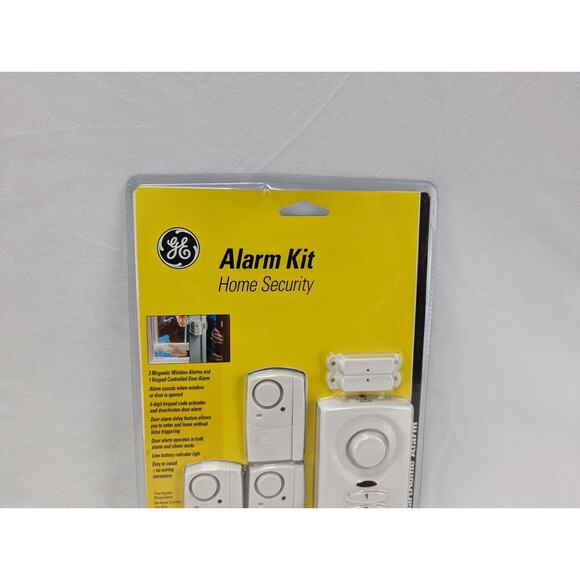 NEW GE Home Security Wireless Alarm Kit 3 Magnetic Window & 1 Keypad Controller - Picture 4 of 12